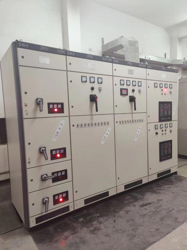 晶美新裝1臺S11-M-1000KVA變配電及舊變壓器高壓柜改造工程